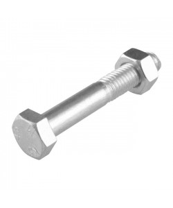 Εξάγωνη Βίδα Με Κορμό M10x70 Γαλβανιζέ 8.8 DIN931