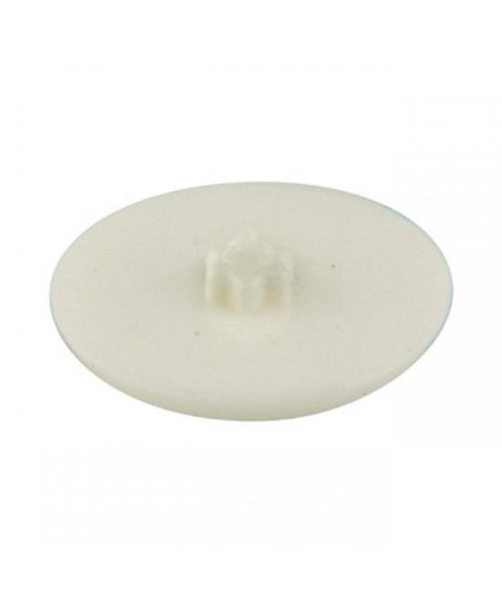 Καπάκι Βίδας 4-45 Πλαστικό Λευκό TX20