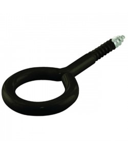 Ξυλόβιδα Θηλειά 20x10x33 Πλαστικοπ. Μαύρο 4Τμχ