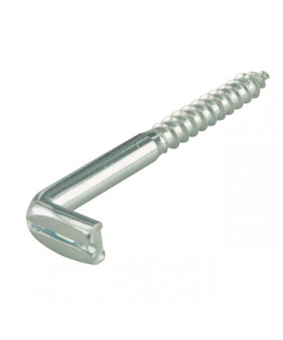 Ξυλόβιδες Γωνία Εγκοπή SL 40x52 Γαλβανιζέ 4Τμχ