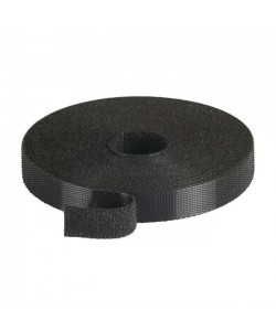 Δεματικό Hook+Loop Μαύρο 5mx10mm