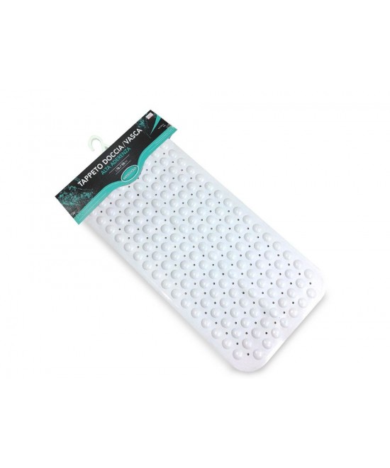 Πατάκι Μπάνιου Αντιολισθητικό Λευκό PVC 78c38cm Πατάκι Μπάνιου Αντιολισθητικό Λευκό PVC 78c38cm