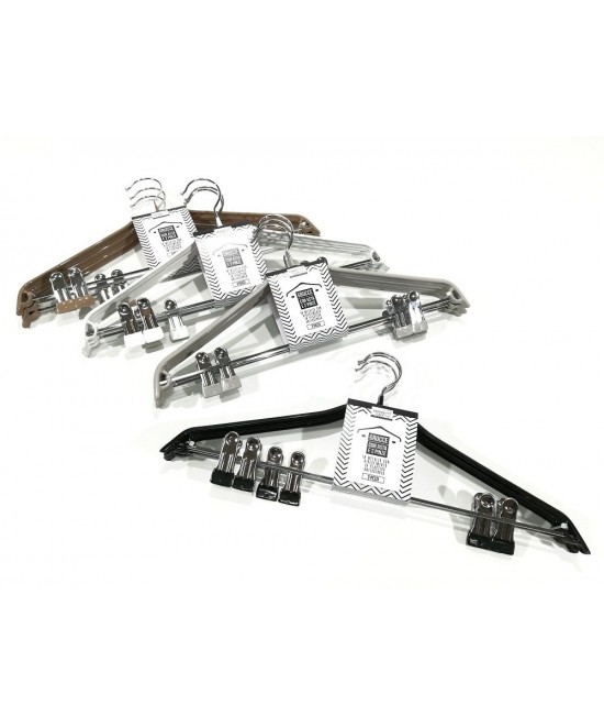 Κρεμάστρα Μέταλλο Σετ 3Τμχ Σε 4 Χρώματα Κρεμάστρα Μέταλλο Σετ 3Τμχ Σε 4 Χρώματα