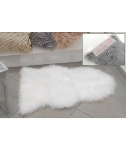 Χαλάκι Συνθετική Γούνα 60x90cm Σε 4 Χρώματα