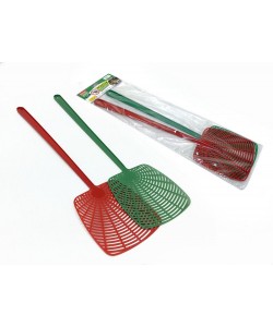 Μυγοσκοτώστρα Κόκκινο/Πράσινο Πλαστικό Σετ 2Τμχ