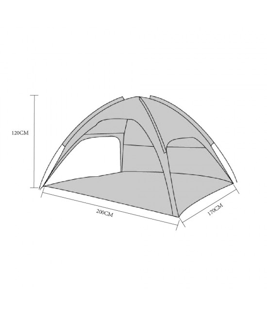 Σκηνή ArteLibre Μπλε 180D Polyester 2x1.5m