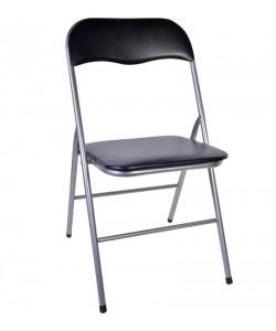 Kαρέκλα πτυσσόμενη ArteLibre Regale Μαύρο 44x48x82cm Kαρέκλα πτυσσόμενη ArteLibre Regale Μαύρο 44x48x82cm