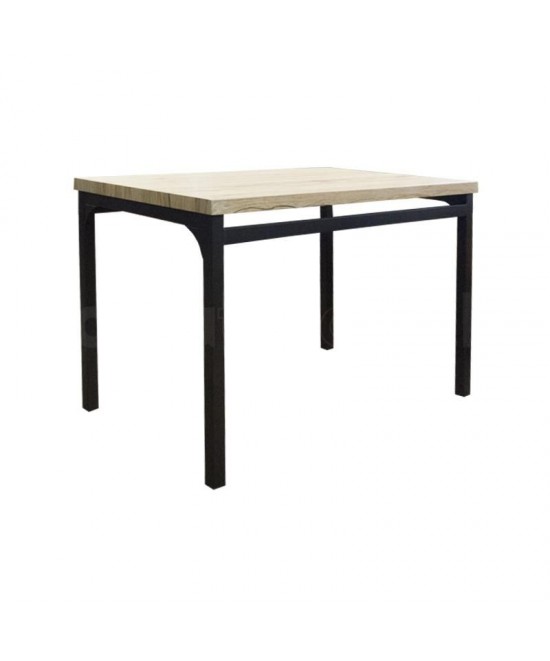 Τραπέζι Σετ (4+1) ArteLibre SERISSA Μαύρο/Μπεζ 110x70x77cm Τραπέζι Σετ (4+1) ArteLibre SERISSA Μαύρο/Μπεζ 110x70x77cm