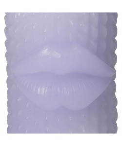 Κερί ArteLibre Χείλος Λιλά 7.3x7.3x15cm