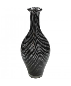 Βάζο ArteLibre Μαύρο Γυαλί 14x14x32.5cm