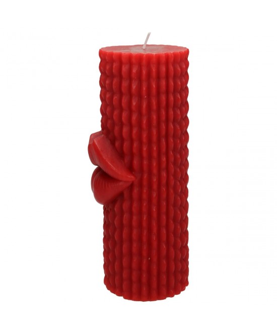 Κερί ArteLibre Χείλος Κόκκινο 7.3x7.3x15cm Κερί ArteLibre Χείλος Κόκκινο 7.3x7.3x15cm