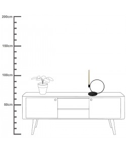 Κηροπήγιο ArteLibre Μαύρο Μέταλλο 28.5x16.5x26cm