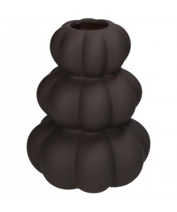 Βάζο ArteLibre Κολοκύθα Καφέ Δολομίτης 14.2x14.2x18.6cm