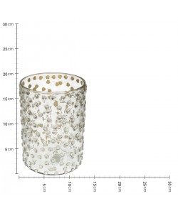 Κηροπήγιο ArteLibre Διάφανο Γυαλί 12x12x17cm