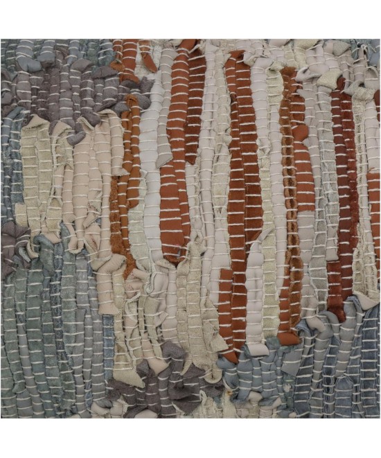 Μαξιλάρι ArteLibre Γκρι Δέρμα 45x45cm Μαξιλάρι ArteLibre Γκρι Δέρμα 45x45cm