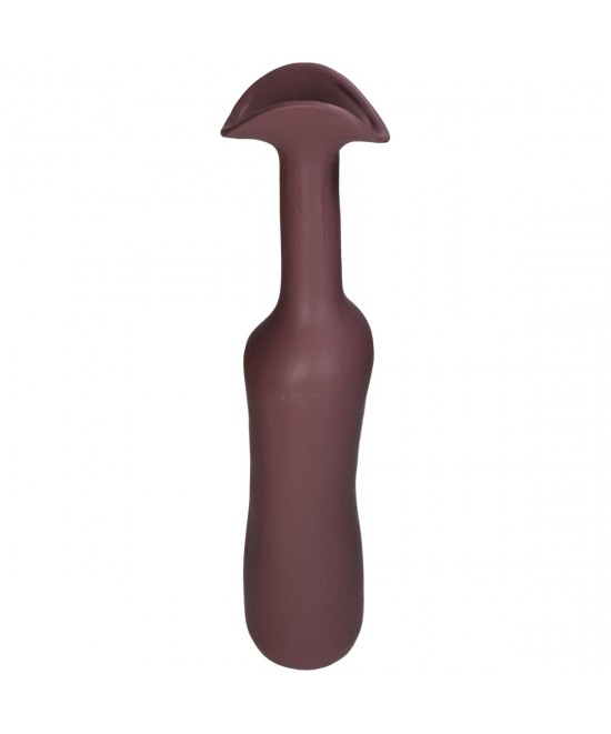 Βάζο ArteLibre Μοβ Κεραμικό 10x9.5x45cm