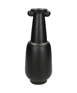 Βάζο ArteLibre Μαύρο Κεραμικό 12.5x12.5x33cm