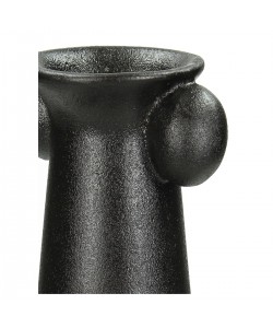 Βάζο ArteLibre Μαύρο Κεραμικό 12.5x12.5x33cm