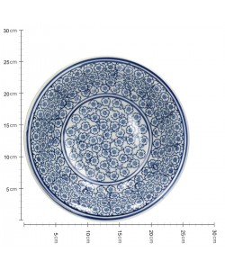 Μπολ ArteLibre Μπλε Πορσελάνη 26x26x7cm