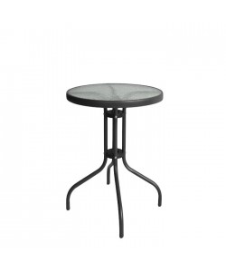Τραπέζι Μεταλλικό ArteLibre EARTH Γκρι Φ60x70cm