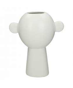 Βάζο ArteLibre Λευκό Κεραμικό 25x11.5x31.5cm