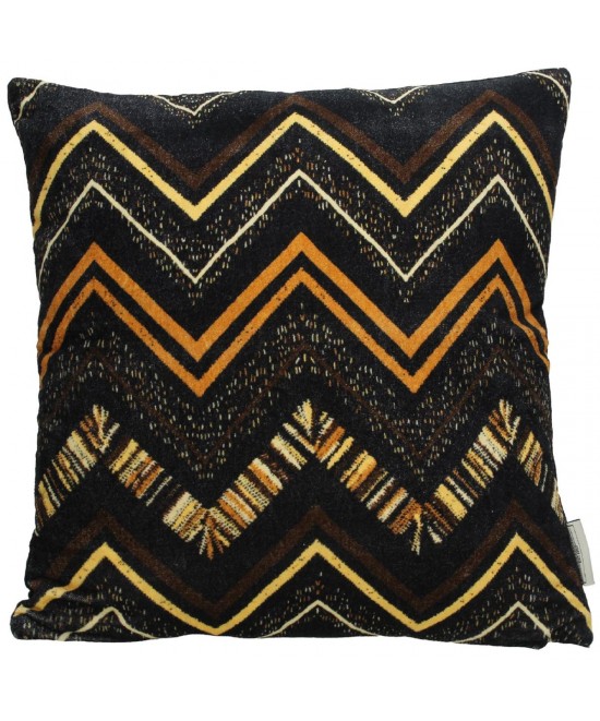 Μαξιλάρι ArteLibre Tribal Καφέ Βελούδο 45x45cm
