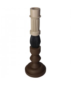 Κηροπήγιο ArteLibre Πολύχρωμο Polyresin 10x10x30cm