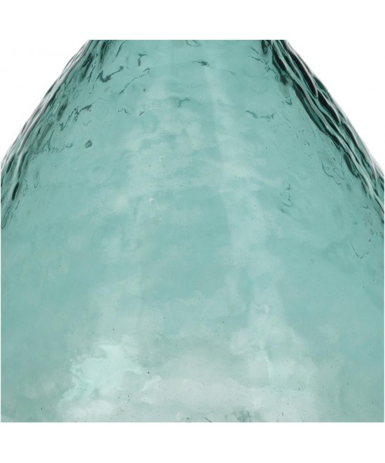 Βάζο ArteLibre Πράσινο Ανακυκλωμένο Γυαλί 15.2x15.2x25.4cm