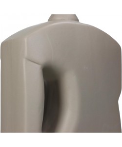 Βάζο ArteLibre Μπουκάλι Μπεζ Κεραμικό 16x8.3x28.5cm