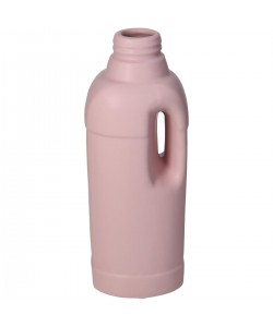 Βάζο ArteLibre Μπουκάλι Ροζ Κεραμικό 9.3x8.8x25.5cm