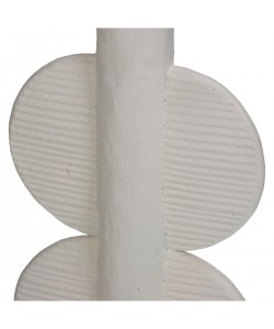 Κηροπήγιο ArteLibre Ιβουάρ Polyresin 11x9x22cm