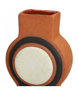 Βάζο ArteLibre Πολύχρωμο Τερακότα 10.5x6.9x21.3cm