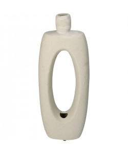 Βάζο ArteLibre Εκρού Κεραμικό 13x5.7x35cm