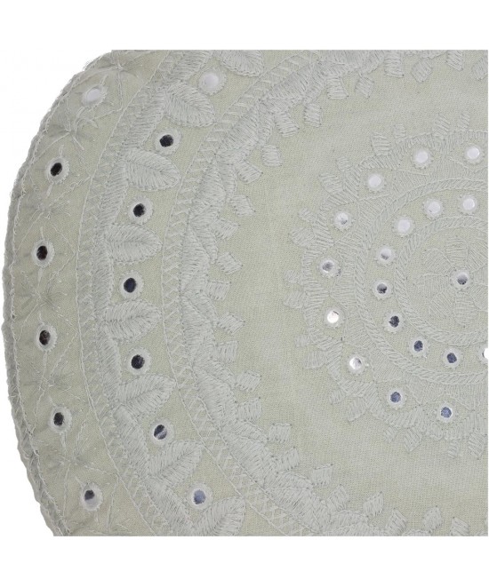 Μαξιλάρι ArteLibre Καθρέπτης Εκρού Βαμβακερό 37x37cm