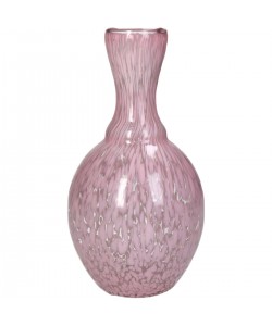 Βάζο ArteLibre Ροζ Γυαλί 12x12x23cm