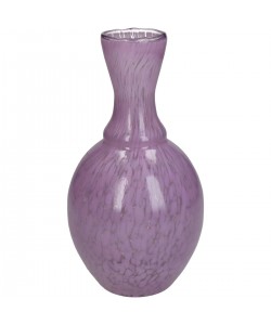 Βάζο ArteLibre Λιλά Γυαλί 12x12x23cm
