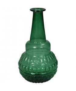 Βάζο ArteLibre Πράσινο Γυαλί 11x11x20cm