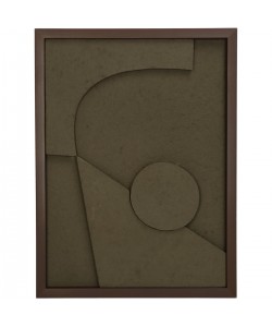 Διακοσμητικό Τοίχου ArteLibre Πράσινο Χαρτί 30x3x40cm