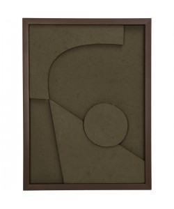 Διακοσμητικό Τοίχου ArteLibre Πράσινο Χαρτί 30x3x40cm