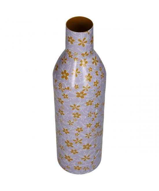 Βάζο ArteLibre Λουλούδια Πολύχρωμο Μέταλλο 9.5x9.5x34.5cm