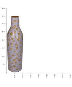 Βάζο ArteLibre Λουλούδια Πολύχρωμο Μέταλλο 9.5x9.5x34.5cm