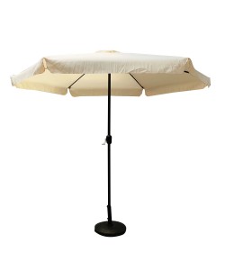 Ομπρέλα Κήπου ArteLibre GRENADINE Μπεζ/Μαύρο Αλουμίνιο/Ύφασμα Φ3x2.45m