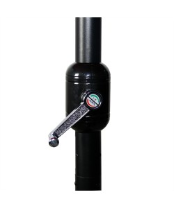 Ομπρέλα Κήπου ArteLibre GRENADINE Μπεζ/Μαύρο Αλουμίνιο/Ύφασμα Φ3x2.45m Ομπρέλα Κήπου ArteLibre GRENADINE Μπεζ/Μαύρο Αλουμίνιο/Ύφασμα Φ3x2.45m