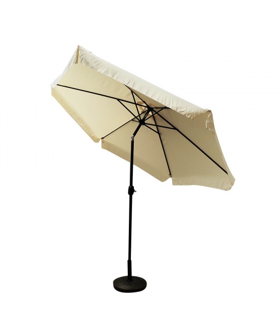 Ομπρέλα Κήπου ArteLibre ANAMI Μπεζ/Μαύρο Αλουμίνιο/Ύφασμα Φ3x2.45m Ομπρέλα Κήπου ArteLibre ANAMI Μπεζ/Μαύρο Αλουμίνιο/Ύφασμα Φ3x2.45m