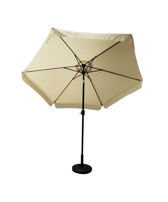 Ομπρέλα Κήπου ArteLibre ANAMI Μπεζ/Μαύρο Αλουμίνιο/Ύφασμα Φ3x2.45m Ομπρέλα Κήπου ArteLibre ANAMI Μπεζ/Μαύρο Αλουμίνιο/Ύφασμα Φ3x2.45m