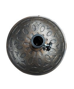 Βάση Ομπρέλας ArteLibre SOCOTRA 15kg Μαύρο Τσιμέντο/Πλαστικό 48x8cm Βάση Ομπρέλας ArteLibre SOCOTRA 15kg Μαύρο Τσιμέντο/Πλαστικό 48x8cm