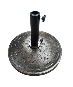 Βάση Ομπρέλας ArteLibre SOCOTRA 15kg Μαύρο Τσιμέντο/Πλαστικό 48x8cm