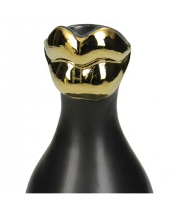 Βάζο ArteLibre Μαύρο Κεραμικό 15x13.5x20cm