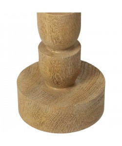 Κηροπήγιο ArteLibre Φυσικό Polyresin 8x8x30cm