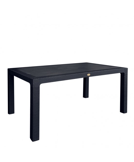 Τραπέζι Κήπου ArteLibre Eco Μαύρο Ανακυκλωμένο PP 150x90x74cm Τραπέζι Κήπου ArteLibre Eco Μαύρο Ανακυκλωμένο PP 150x90x74cm